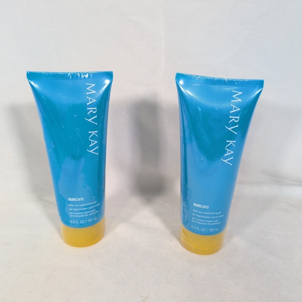 2 Mary Kay Suncare After Sun Replenishing Gel 6.5 oz SEALED NOS